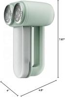 Profesional Eléctrica Pelusa removedor de Doble Cabeza Canvas 3 velocidades recargable suéter fuzz - details 0
