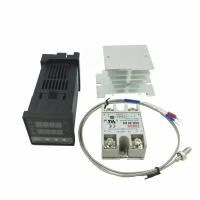 Controlador De Temperatura Digital PID REX-C100 Con Relé/Salida SSR 0 a 1300C Y Probar Sensor Tipo K Para Mercado De Componentes Electrónicos - details 12