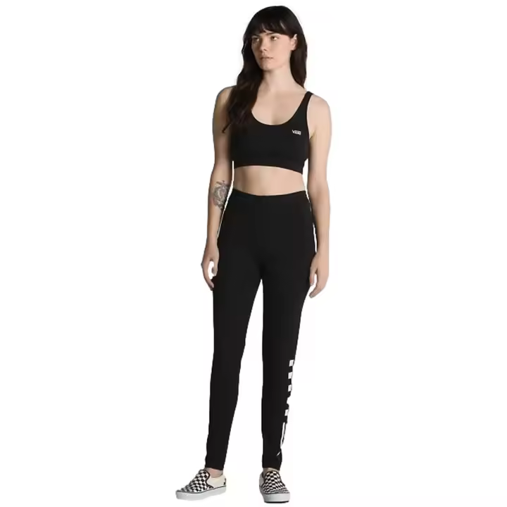 Pantalones marca Vans modelo Vn0A7U74Blk1 para mujer en color negro - 1