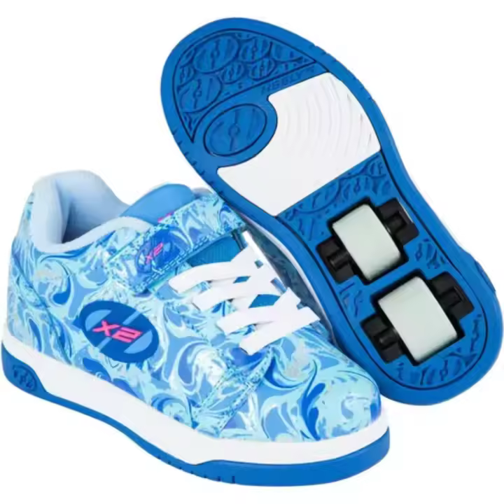 HEELYS DUAL UP X2 BLUE/MARBLE SWIRL- DOS RUEDAS - 1