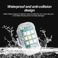 Luz De Advertencia LED Para Motocicleta Con Control Remoto Inalámbrico Indicador De Señal De Avión Anticolisión Para Drones Resistente Al Agua - details 3