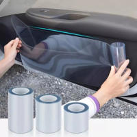 Película Protectora De Coche Transparente PU Película De Raspado Multiusos Película De Pintura Automotriz Película Protectora Transparente De PU - details 11