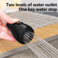 Grifo De Cocina Pull out En Acero Inoxidable 304 Montado En Piso Con Cabezal De Agua Grifo De Esterilla Ajustable Para Agua Caliente Y Fría - details 3