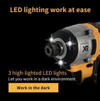 Herramienta Eléctrica DEWALT Destornillador Inalámbrico Con Motor Brushless Torque De 205 N.M Para Batería 20V DCF887 - details 1