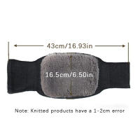Protector De Rodilla Para Invierno Con Pelo De Conejo Para Hombres Y Mujeres Personas Mayores Alivio Del Dolor De Rodilla Deporte Running - details 4