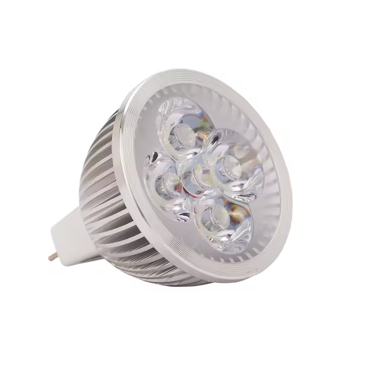 Foco de lámpara LED MR16, foco de 4W 12V, bombillas LED GU5.3, iluminación del hogar 4000K - 1