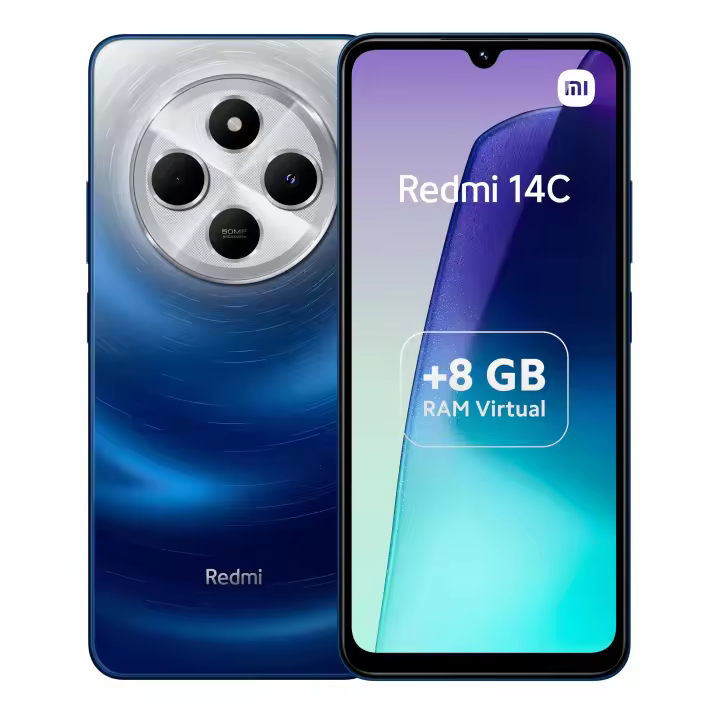 Xiaomi Redmi 14C Smartphone,6GB+128GB|8GB+256GB Almacenamiento, Cámara Cuádruple, Pantalla de 6,43 Pulgadas - 1