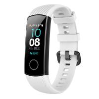 Correa De Pulsera De Silicona Para Huawei Honor Band 4 Accesorios Inteligentes Correa De Pulsera Para Honor Band 5 Pulsera De Cierre De Hebilla Metálica Unisex Tamaño 21cm - details 4