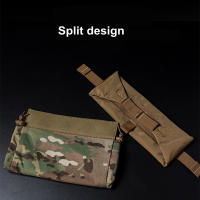 Bolsa De Cinturón Individual De Primeros Auxilios Trauma Pouch EDC Para Airsoft Y Chalecos De Porta Placas Color Negro/Marrón De Camuflaje/Ranger Verde - details 13