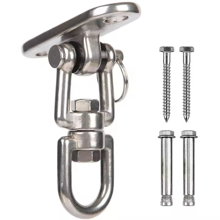 Kit de suspensión de Maple inoxidable para Saco de Boxeo swing hamaca trapecio - 1