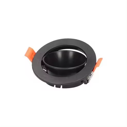 Gsc Evolution Aro Basculante Redondo Empotrable Undi Anti Deslumbramiento Negro Mate - 1