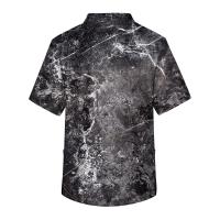 Camiseta De Enfermería Para Hombres Con Manga Corta Blusa De Trabajo En Clínica Uniforme De Hospital Estilo Casual De Algodón Y Poliéster - details 18