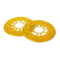 Cubierta de Rotor de Freno de Disco 2pcs para Cubo de Freno de 14" Decorativa de Aluminio a Prueba de Polvo para Auto Rueda Trasera - details 4