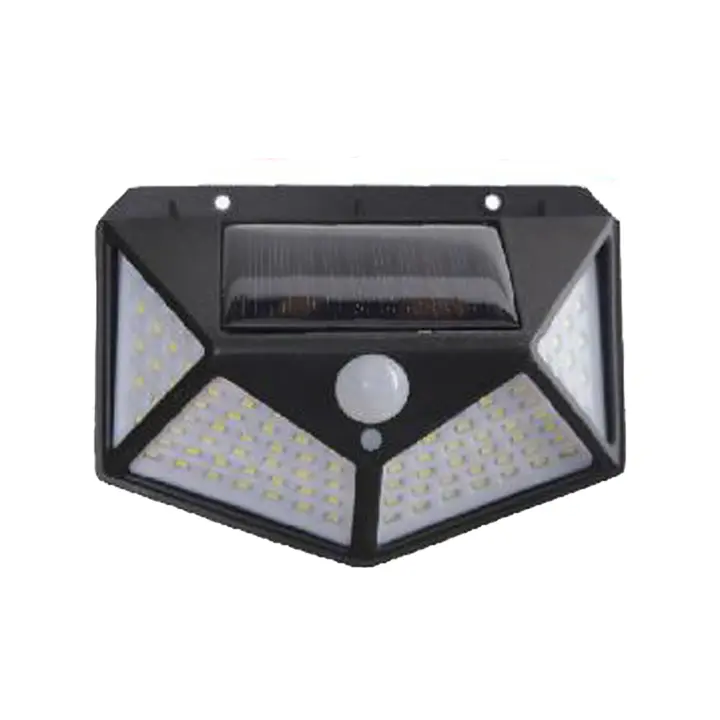 UD - Luz Solar Exterior con Sensor de Movimiento 100 LED – Máxima Luminosidad y 3 Modos de Uso, Resistente al Agua - 1