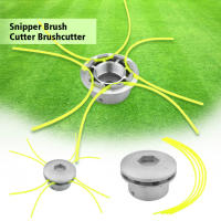 Cabeza De Trimmer De Hierba Universal De Aluminio Con 4 Líneas Cabezal De Cortacésped De Nylon Para Motosierra Plata - details 0