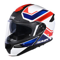 SMK Helmets Casco Modular GULLWING SUPERTOUR Blanco Azul y Rojo Homologación 22.06 con Doble Visor P/J - details 0