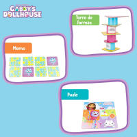 Lisciani Gabby's Dollhouse - Juegos de mesa 10 en 1, multijuegos, juegos niños 3 años, juguetes infantiles educativos, incluye juego de puzle, memo, colores, números, bingo, formas, asociaciones, sombras, busca y encuentra - details 3