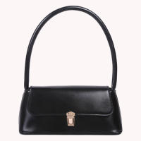 Bolso De Hombro Para Mujer Estilo Retro Tendencia PU Cuero Sólido Color Simple Bolso De Comunicación Con Manija Portátil Bolsos Casual - details 19