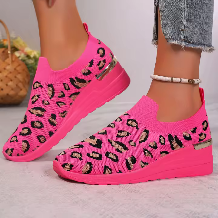Zapatillas De Mujer Ligeroa Y Comodas Con Punta Redonda Moda Primavera/Otoño Zapatos Casuales Con Suela De Goma Talla Verdadera - 1