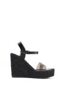 Sandalias mujer cuñas altas con plataforma de espartos con plantilla acolchada Mynzi - details 10