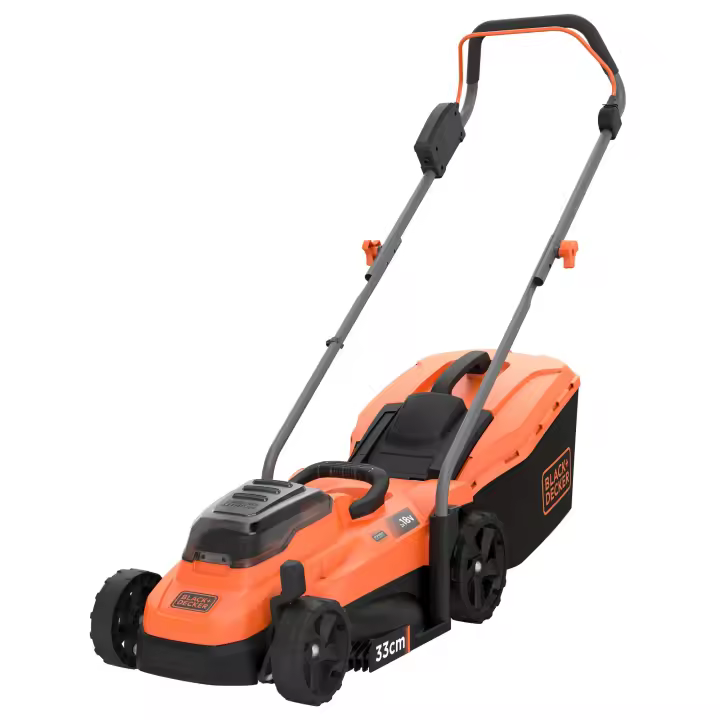 Black & Decker BCMW3318L2-QW - Cortacésped compacto 2x18V (36V) 2,5Ah 33cm - 1
