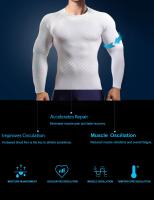 Camiseta De Compresión Para Hombres Rashguard Secado Rápido Gimnasio Fitness Primavera Surf Playa Deportes Running Tops Tees - details 7
