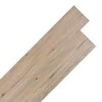 vidaXL 36x Lama de Suelo 5,02 m² PVC 2mm Roble Baldosa Tarima Flotante Color Gris claro,  Estampado gris,  Gris rayado y mas - details 0
