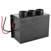 Calentador De Coche Compacto 12V 3 Agujeros 600W-800W Calentamiento Rápido Invierno Eliminador De Escarcha Silencioso Accesorios De Auto - details 4