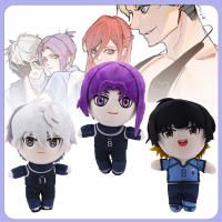 Muñeco De Peluche Azul 24cm Nagi Seishiro Lock De La Película Bachira Meguru Kawaii Mikage Reo Juguetes Para Niños Relleno De Algodón PP - details 0