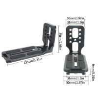 Universal L Bracket Para Cámara Quick Release Placa L 1/4 Pulgada Tornillo Suizo Vertical Compatible Con Nikon Canon Sony Fuji - details 9