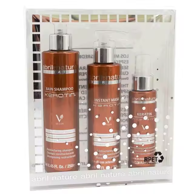 Pack Keratin restaurador y regenerador con queratina abril et nature  Cosmética Capilar - 1