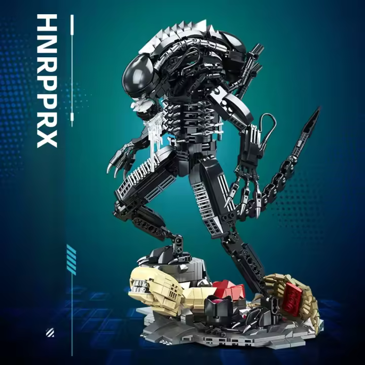 Bloques De Construcción Creativos Robot Batalla Alienígena Xenomorfo Modelo Juguete Bestia Estelar Regalos De Cumpleaños Año Nuevo Navidad 882 Piezas - 1