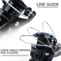 Carrete De Pesca Sougayilang 4000 Reel Ligero De 4BB 5.2:1 Para Carpas Y Oceano Playa Lago Reservorio Río Mano Doble - details 9