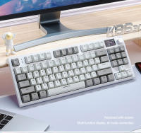 Teclado Mecánico Inalámbrico AttackShark K86 Con Pantalla Inteligente Color Metal, Con Botones De Metal, Driver Nube, Hot-swap, Multifuncional, Bluetooth - details 14