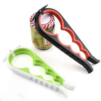 Abrepuertas Multifuncional Cuatro En Uno Antideslizante Para Botellas Y Lata Aluminio Resistente Cap Twister - details 2