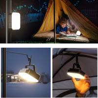 Lámpara de camping LED con USB recargable, portátil, impermeable, linterna de camping con 5 modos de luz para senderismo, exteriores, cortes de energía, emergencia - details 4