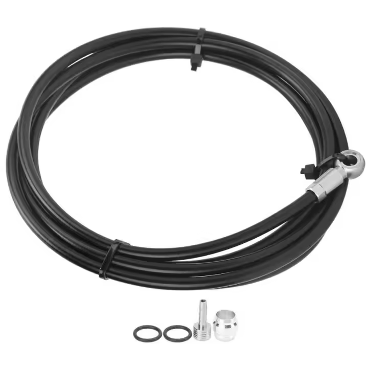 Cable de freno de disco de aceite de bicicleta, tubo de aceite de freno de disco de bicicleta, manguera de freno con inserto de conexión para SRAM GUIDE R/RS/G2, 2M - 1