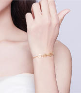 Pulsera De Cadena Y Enlace Con Huella De Perro En Plata De Ley 925 Para Mujer Joyería Moda Lindo Regalo Suertudo WOSTU CQB096 - details 13