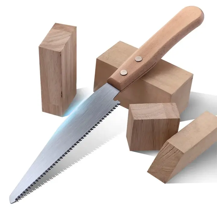 Soga De Mano Japonesa 12In Con Mango De Madera Antideslizante Soga De Cortar a Nivel Para Carpintería Herramienta De Corte De Plástico - 1