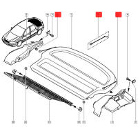 Cuerda De Elevación Para Maletero Trasero De Nissan Qashqai Dualis J10 J11 Note E11 Sport Cubierta De Carga Interior - details 7