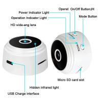 Cámara IP WiFi Inalámbrica A9 1080P HD Mini Con Visión Nocturna Infrarroja Protección De Seguridad Almacenamiento De 32G Exterior - details 8