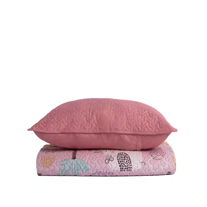 Llartextil Bouti Karamelo Jungle Estampado y Acolchado para Todo el Año - 1