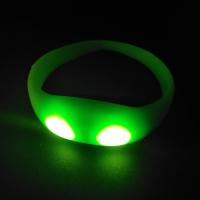 Pulsera LED Flashing 10pcs Luz Brillante Control De Voz Activada Por Música LED Pulsera Glow En La Oscuridad Para Fiestas - details 6