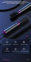 Secador De Pelo 5 En 1 Peine Secador De Aire Caliente Frío Estilo Peine Secador Eléctrico Con Auto Curling Iron Para El Hogar - details 13