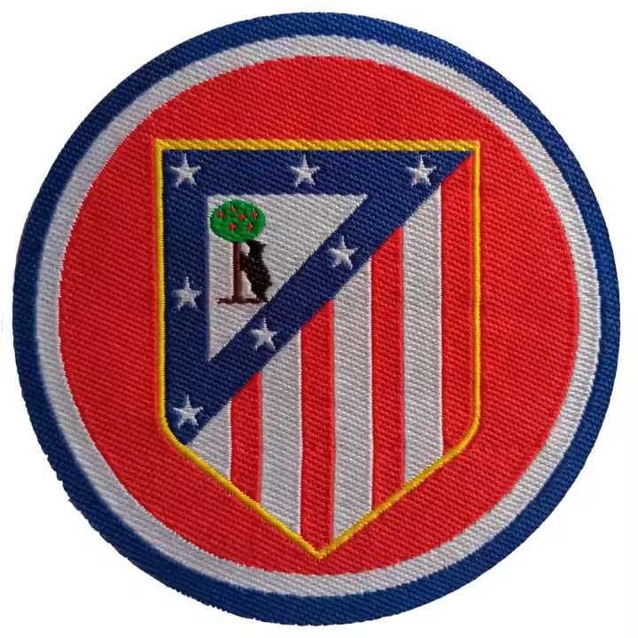 Parches Ropa Fútbol Deportes – Parche Tejido Ropa – Exclusivo Coleccionistas Happy – Linea Vintage Artesana – Atlético de Madrid – Escudo Retro – Sport – 6,5 x 6,5 cm. – Moda The Happy Patch - 1
