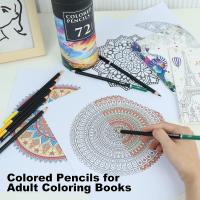 Set De Lápices De Colores Profesionales 72 Piezas Para Arte Y Pintura Escolar Lápices De Color Gráfitti Artísticos Suaves De 2B - details 3