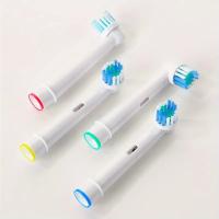 Cabezas De Repuesto Para Broca Eléctrica 24pcs Suave Bristle Dupont Para Cepillo De Dientes Oral B Nozzles SB-17A Para Adultos - details 3
