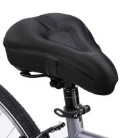 Almohadilla De Sillín De Bicicleta Gel Comodidad Adicional Para Hombres Y Mujeres Cubierta De Sillín Plegable Extra Suave Para Mountain Y Road Bicicletas - details 6