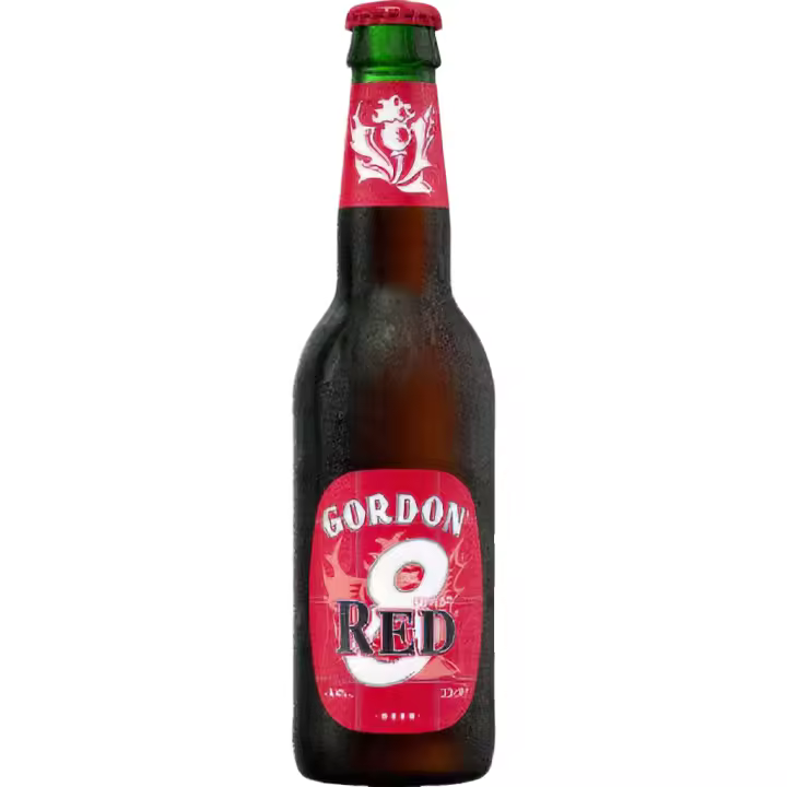 6 uds x Gordon Finest Red 33Cl cerveza Belga tostada roja fuerte - 1