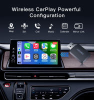 Adaptador Wireless CarPlay Mini Boquilla Plug And Play Conectividad Rápida WiFi Universal Para Audi VW Skoda Kia Honda Toyota Ford OEM Coche - details 0